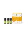 Set felicitï¿½ï¿½ agli agrumi 3 x 5 ml Set di identificazione donna