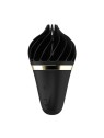 Vibratore a cono gelato Satisfyer nero-oro