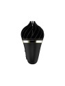 Vibratore a cono gelato Satisfyer nero-oro