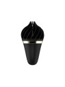 Vibratore a cono gelato Satisfyer nero-oro