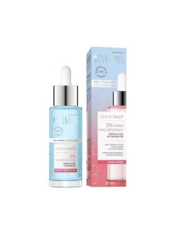 EVELINE Serum Shot 2 Acido Ialuronico siero viso idratante e levigante 30ml