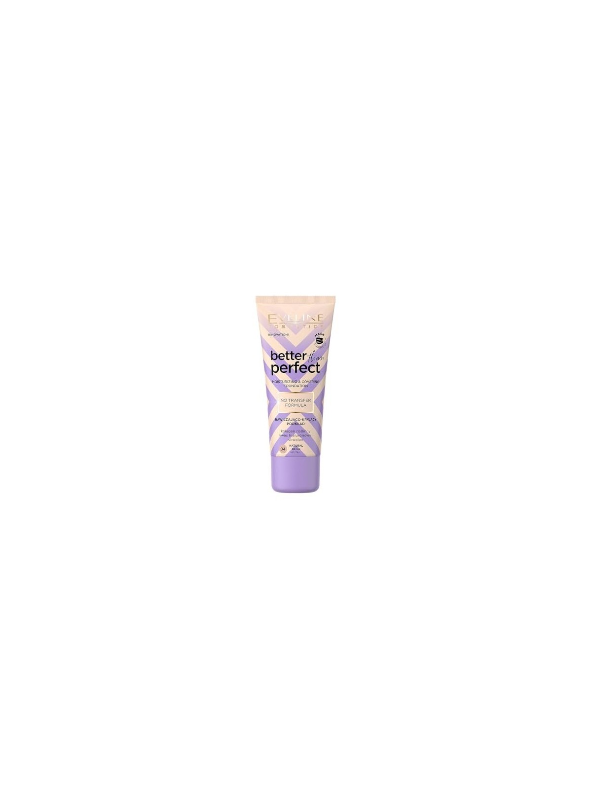 Fondotinta idratante e coprente 04 Natural Beige 30ml