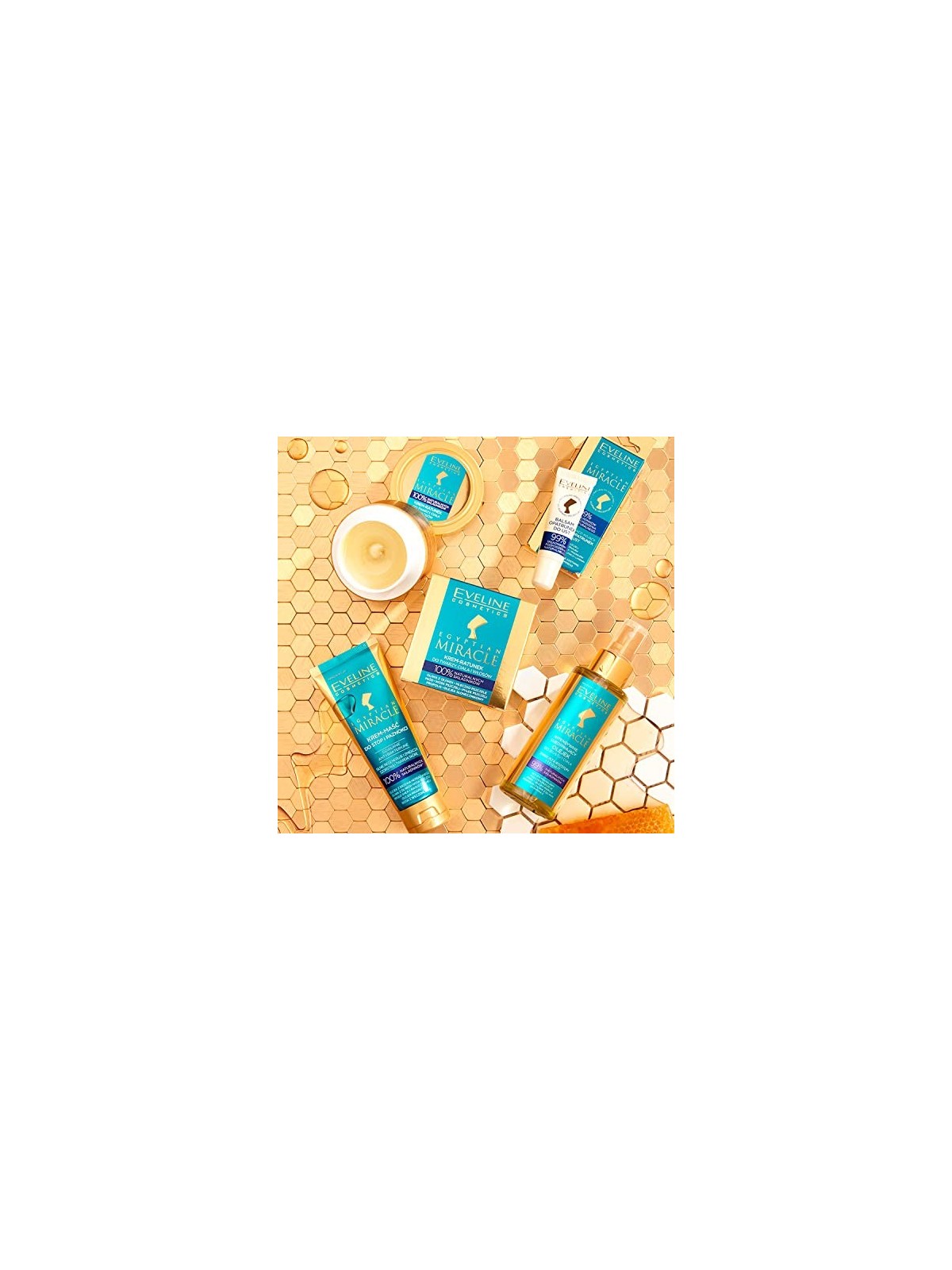 EVELINE Egyptian Miracle balsamo labbra rigenerante e lenitivo 12ml