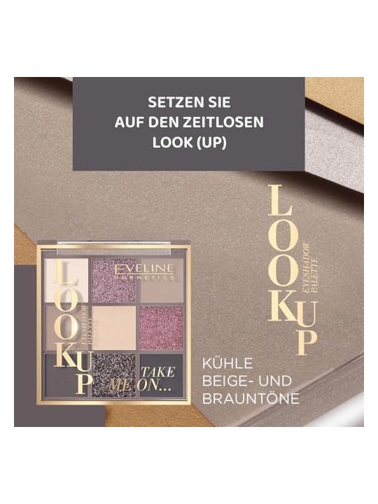 Palette ombretti EVELINE Look Up Take Me On