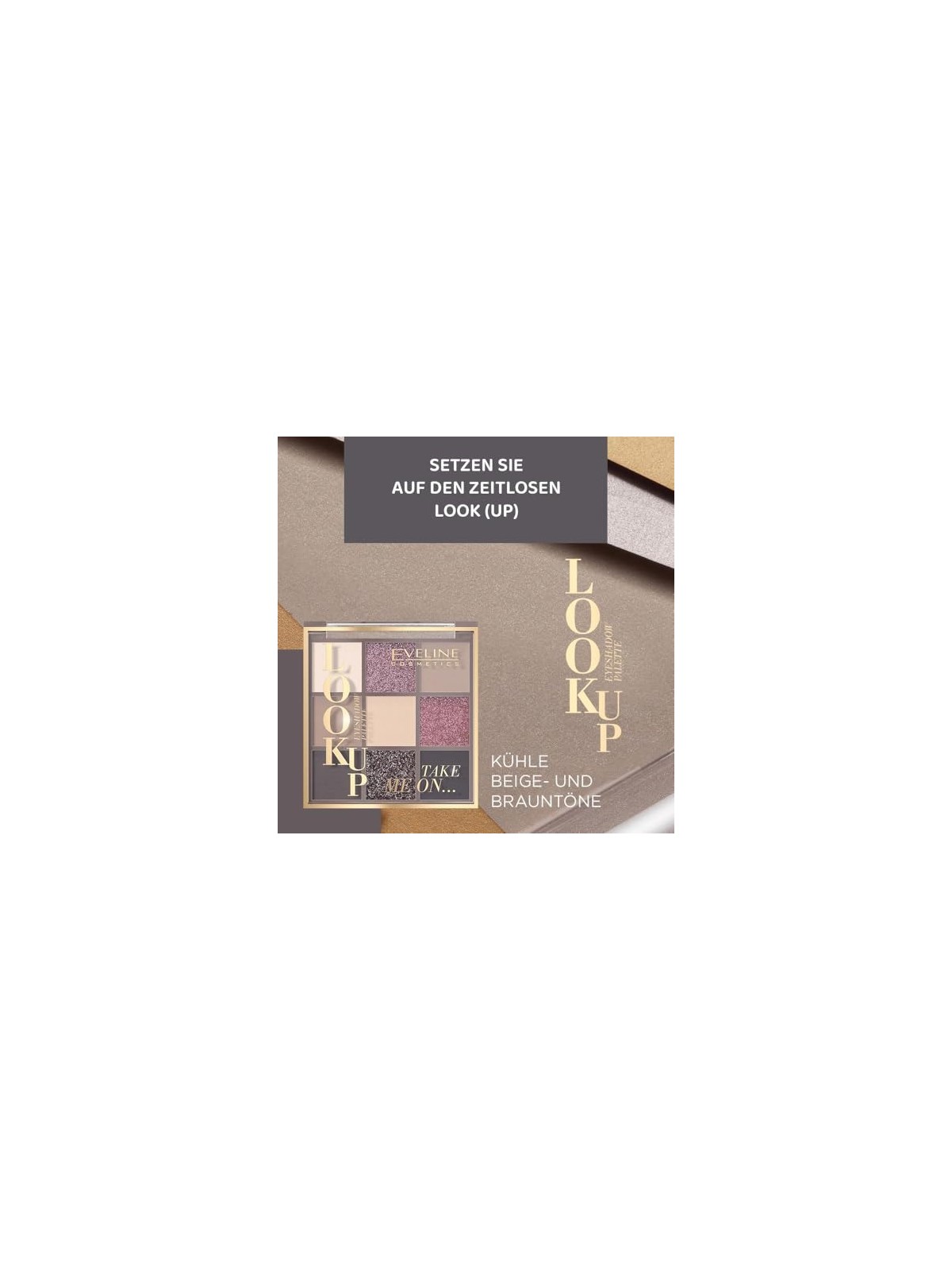 Palette ombretti EVELINE Look Up Take Me On