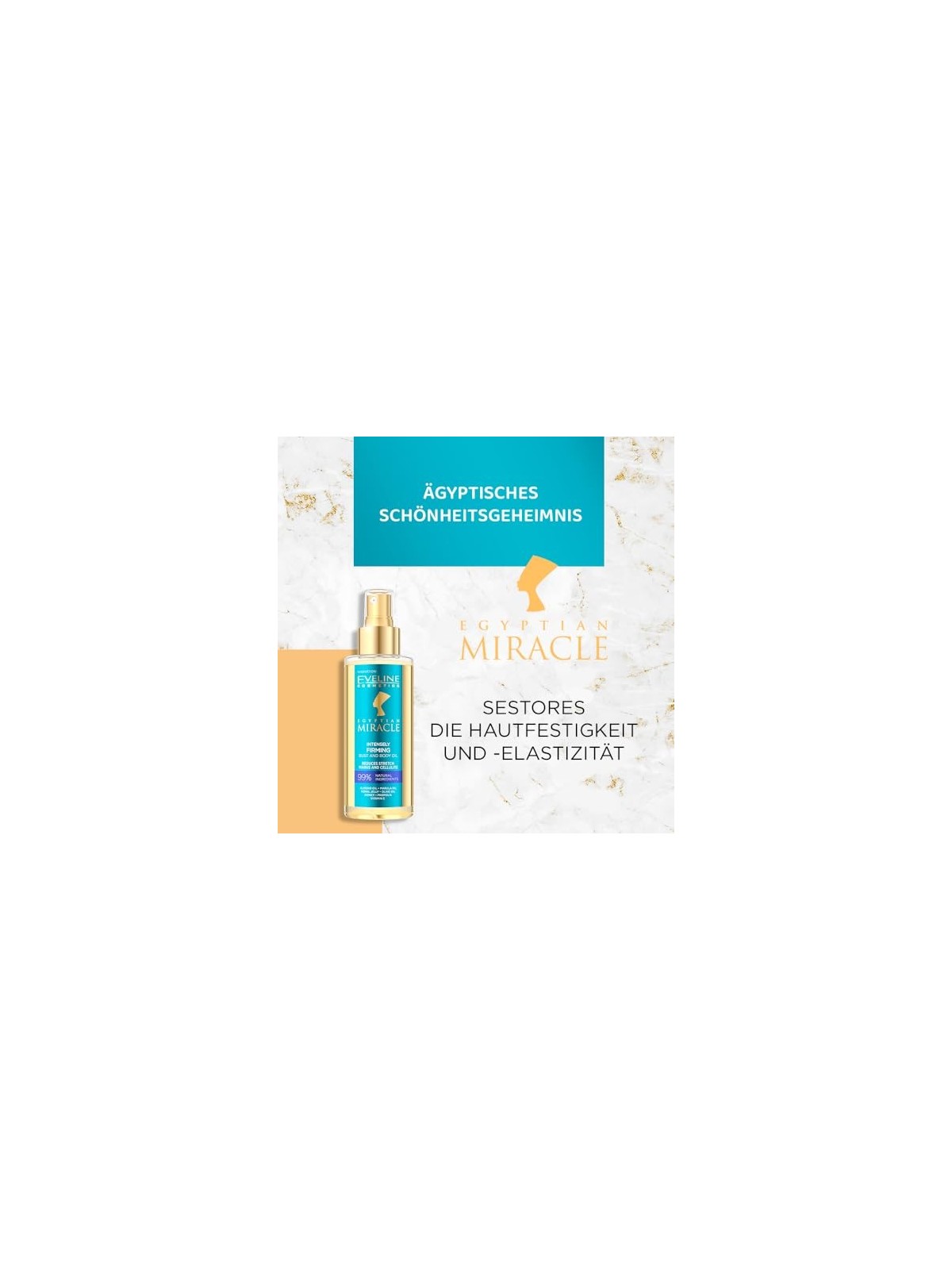 EVELINE Egyptian Miracle olio intensamente rassodante per seno e corpo 150ml Eveline Cosmetics www.essenzetotalstyle.com 