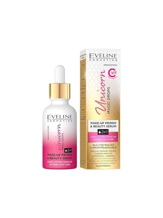 Unicorn Magic Drops Makeup Primer & Beauty Serum 2in1 30ml