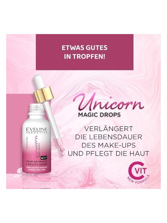 Unicorn Magic Drops Makeup Primer & Beauty Serum 2in1 30ml