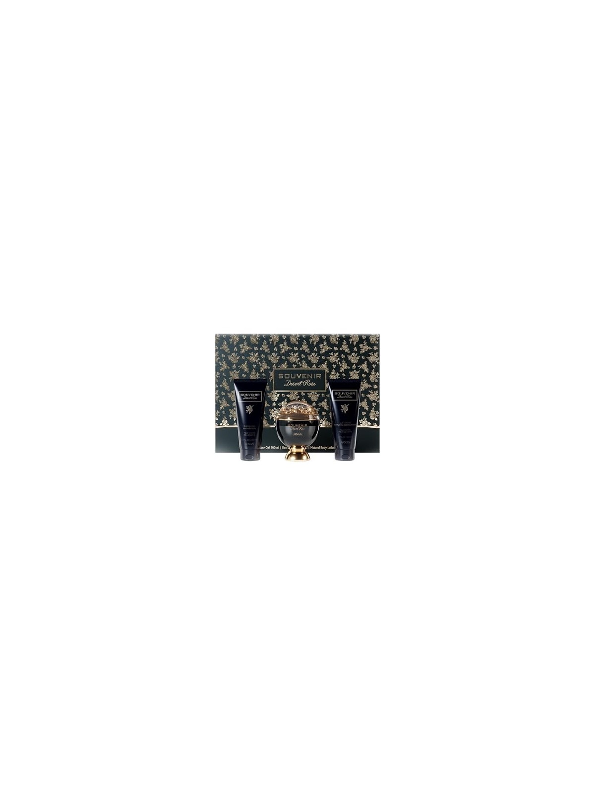 Souvenir Desert Rose Dï¿½ï¿½rkovï¿½ï¿½ sada EDP 100 ml, sprchovï¿½ï¿½ gel 100 ml a tï¿½ï¿½lovï¿½ï¿½ mlï¿½ï¿½ko 100 ml