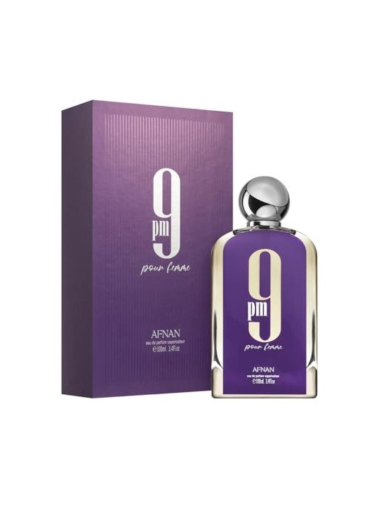 Afnan 9 PM Pour Femme eau de parfum Spray 100ml