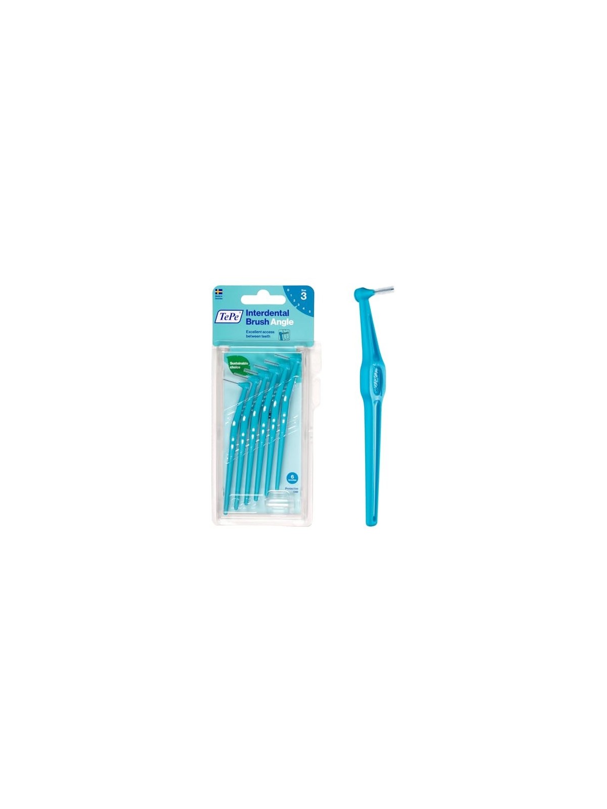 TePe Scovolino Interdentale Angolare 6 Pz donna  06 mm modr