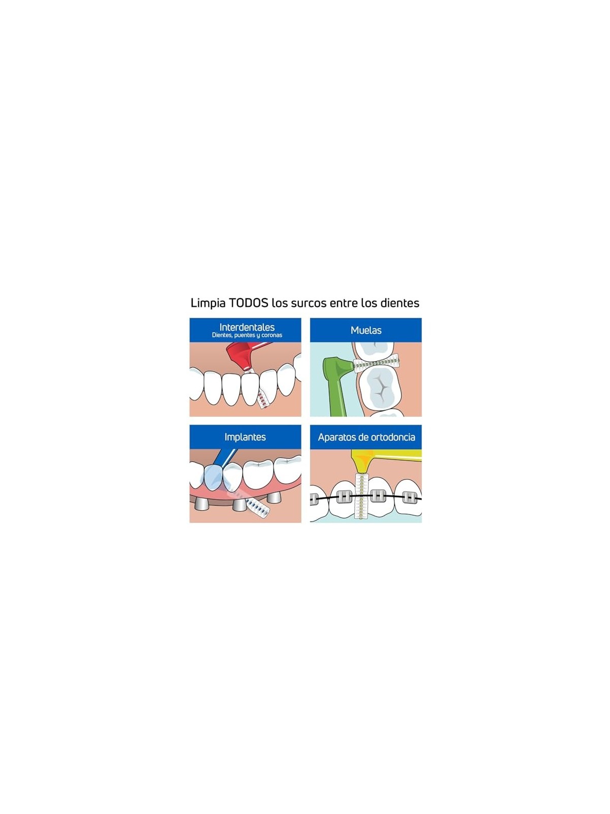 TePe Scovolino Interdentale Angolare 6 Pz donna  06 mm modr