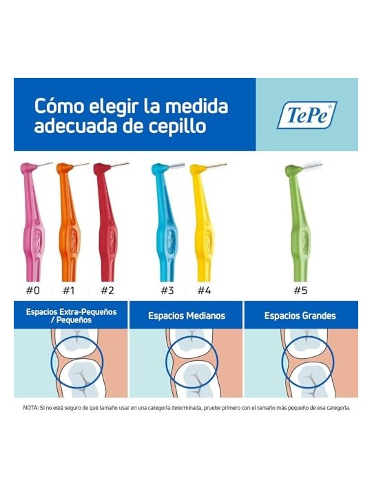 TePe Scovolino Interdentale Angolare 6 Pz donna  06 mm modr