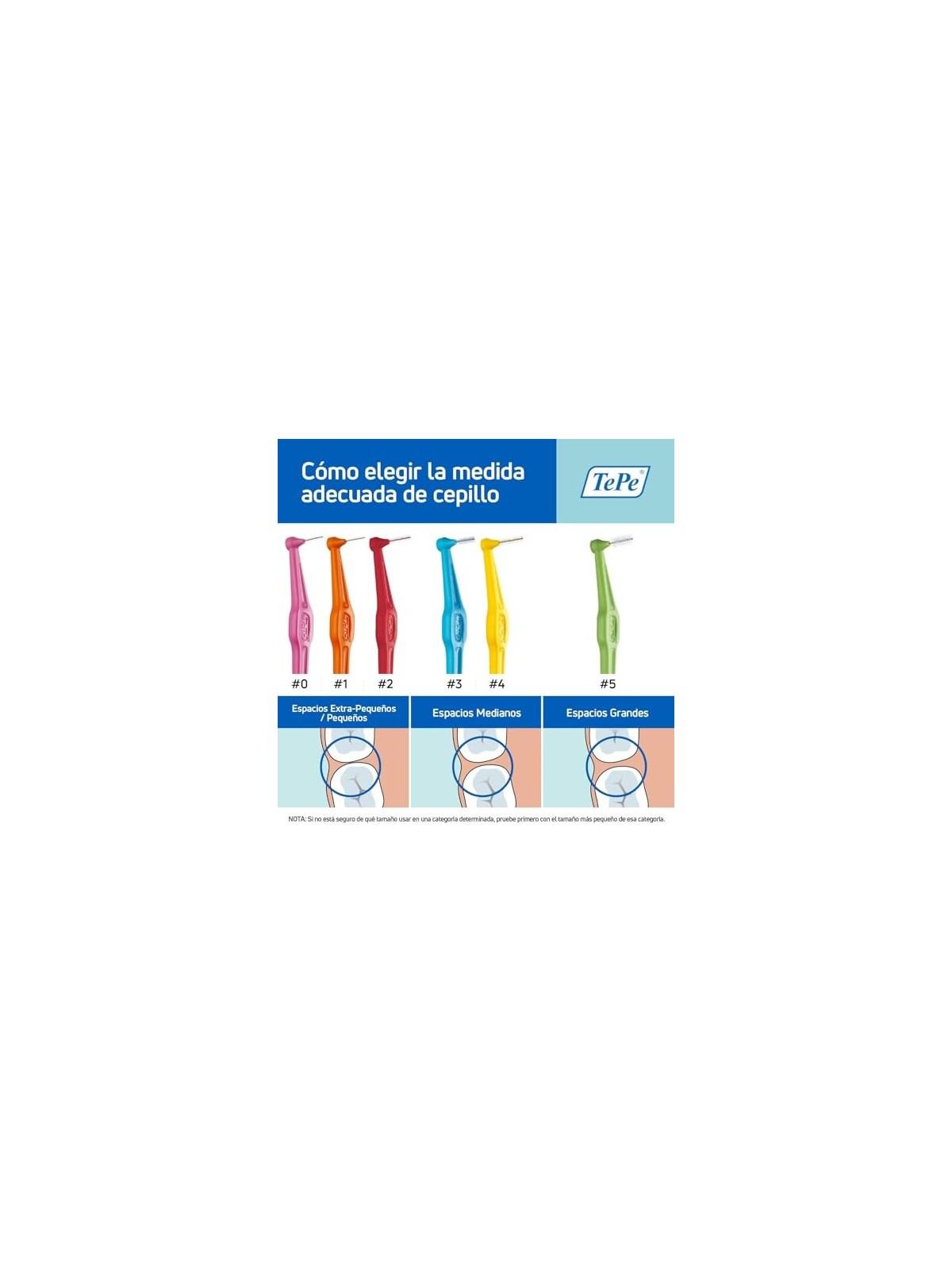TePe Scovolino Interdentale Angolare 6 Pz donna  06 mm modr