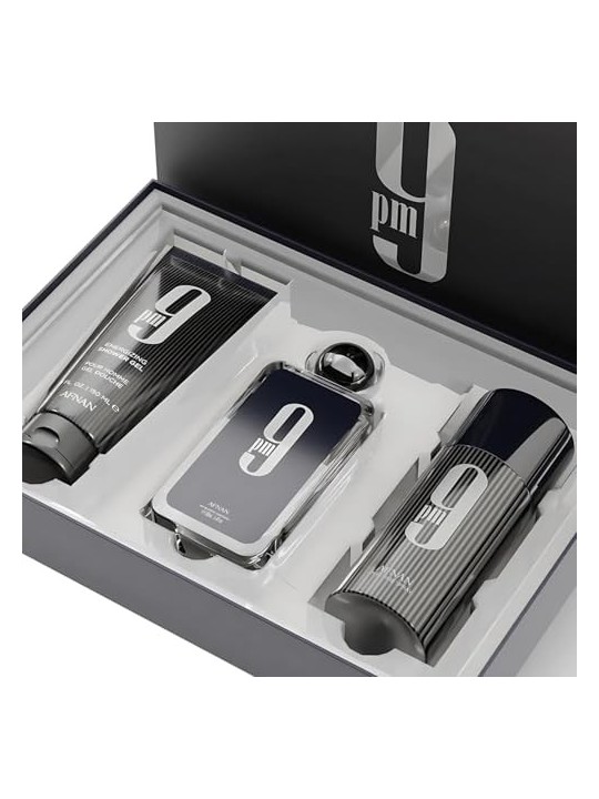 Afnan 2100 Set regalo eau de parfum 100 ml gel doccia 200 ml e deospray 250 ml uomo