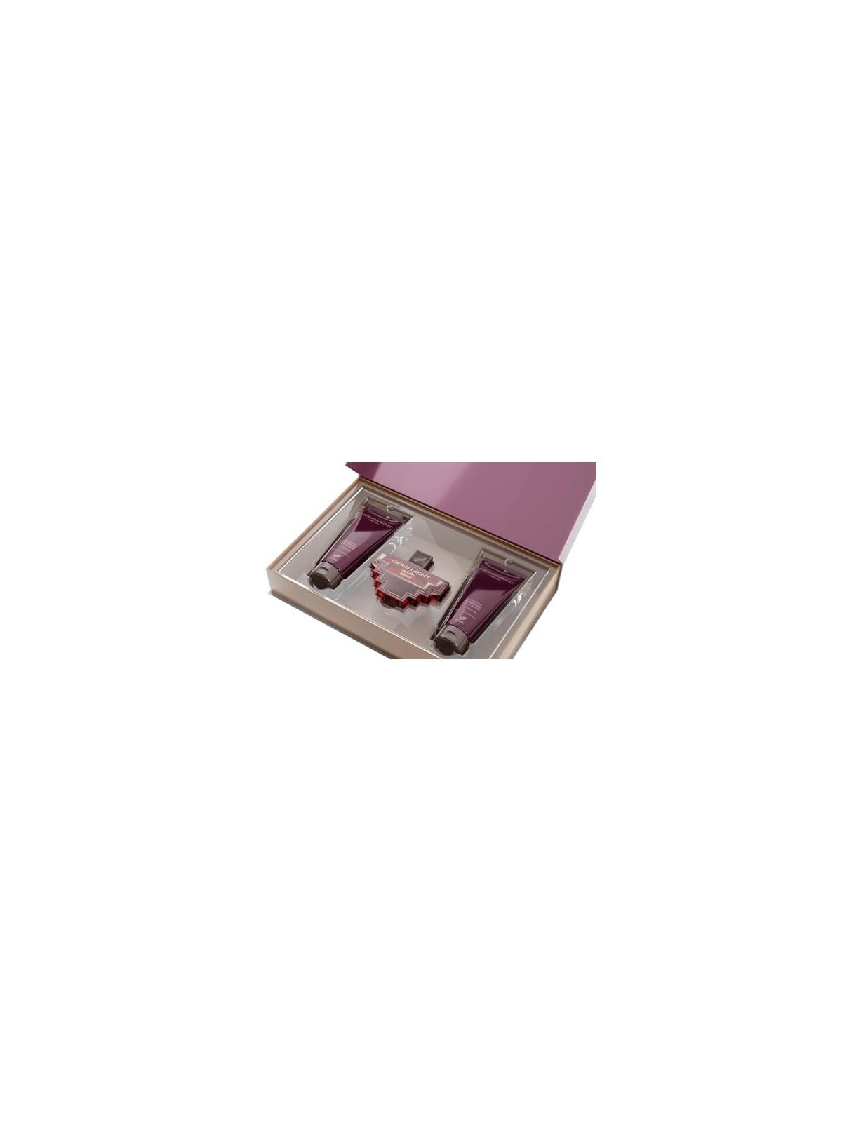 Afnan Ornament Purple Allure Set regalo eau de parfum 100 ml gel doccia 100 ml e lozione corpo 100 ml donna 100ml