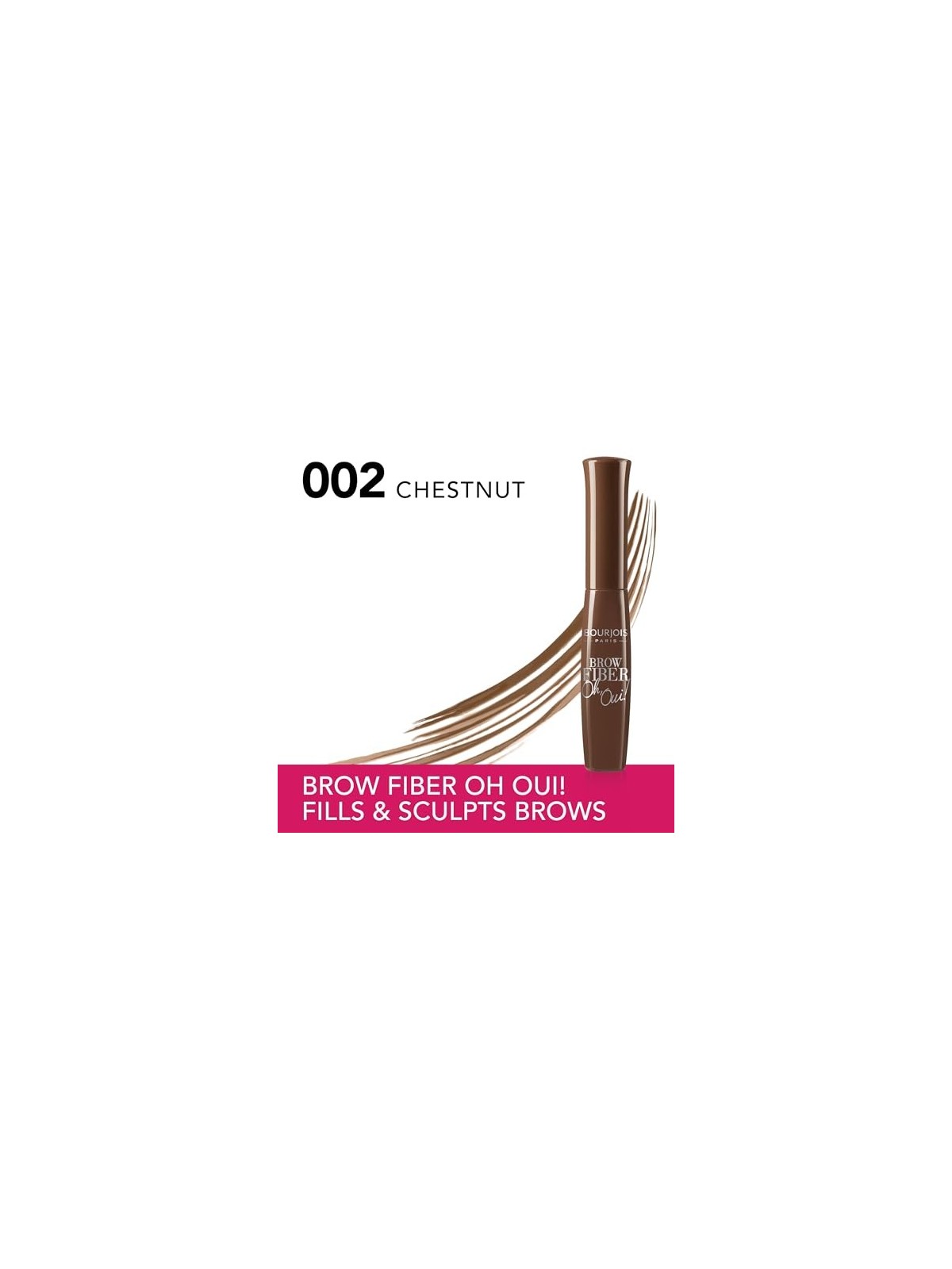 Bourjois Oh Oui Mascara per Sopracciglia con Fibre 6 8 ml 002 donna