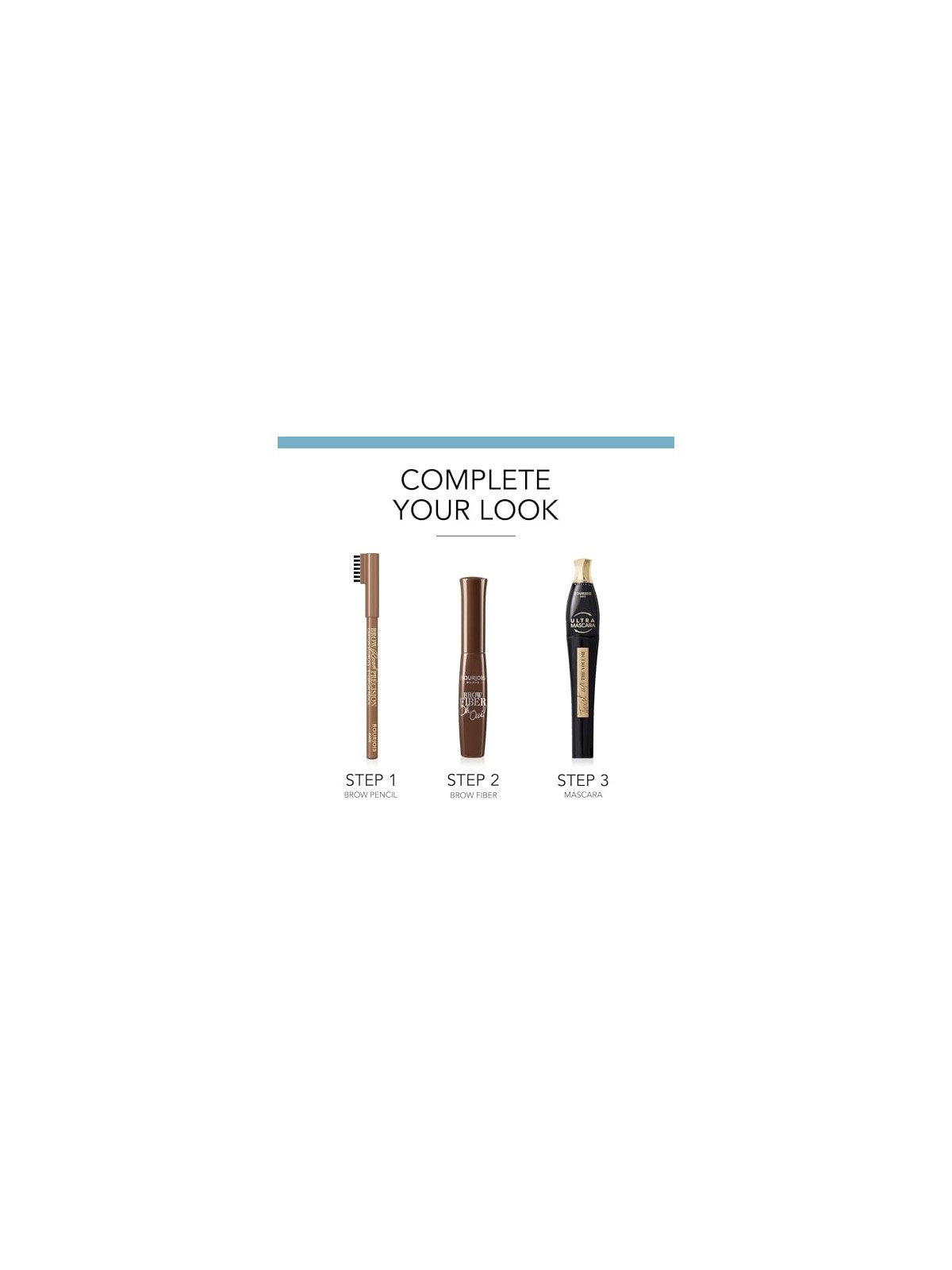 Bourjois Oh Oui Mascara per Sopracciglia con Fibre 6 8 ml 002 donna