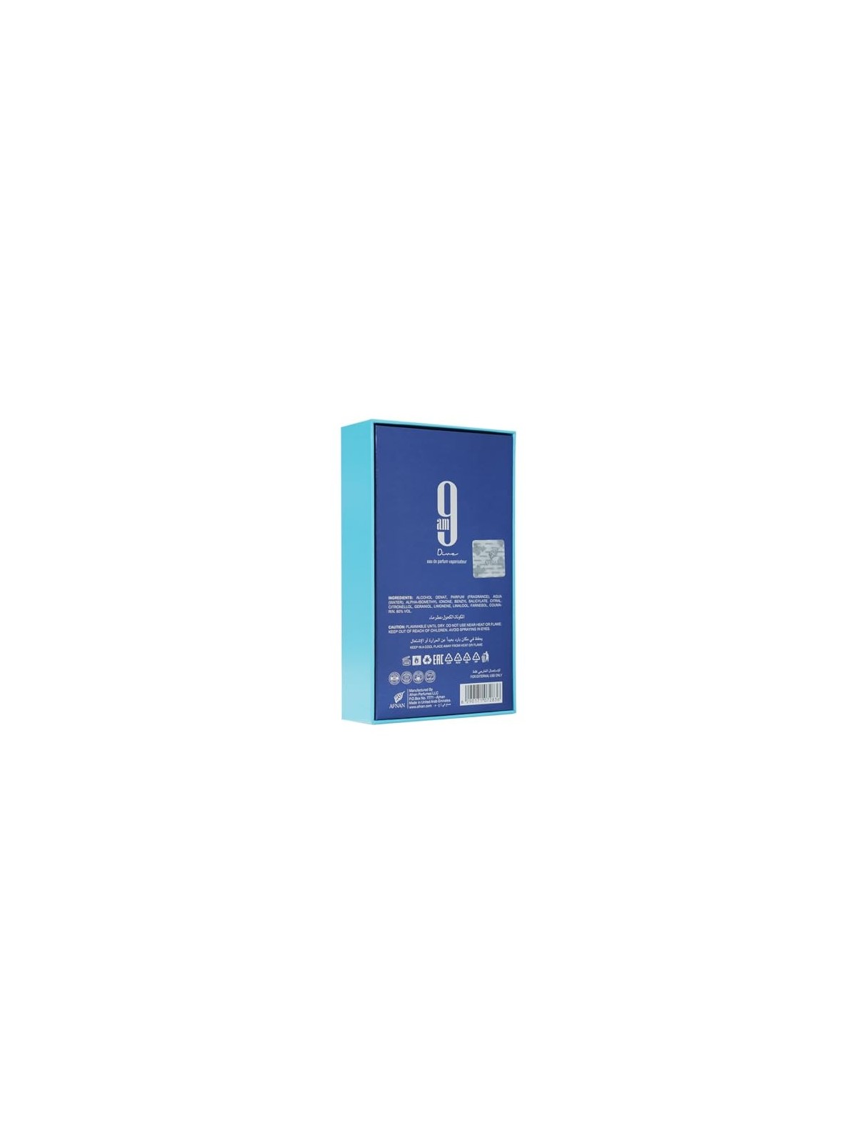 Afnan 9 AM Dive eau de parfum Spray 100ml Afnan www.essenzetotalstyle.com 