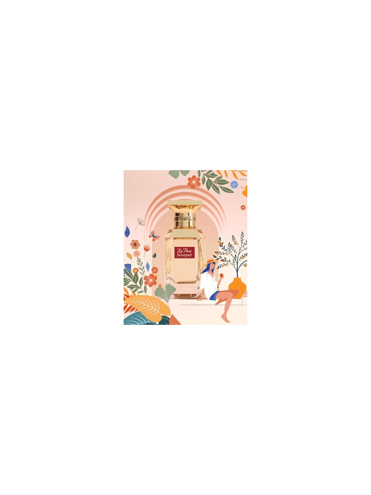 Eau de Parfum Afnan La Fleur Bouquet 80ml