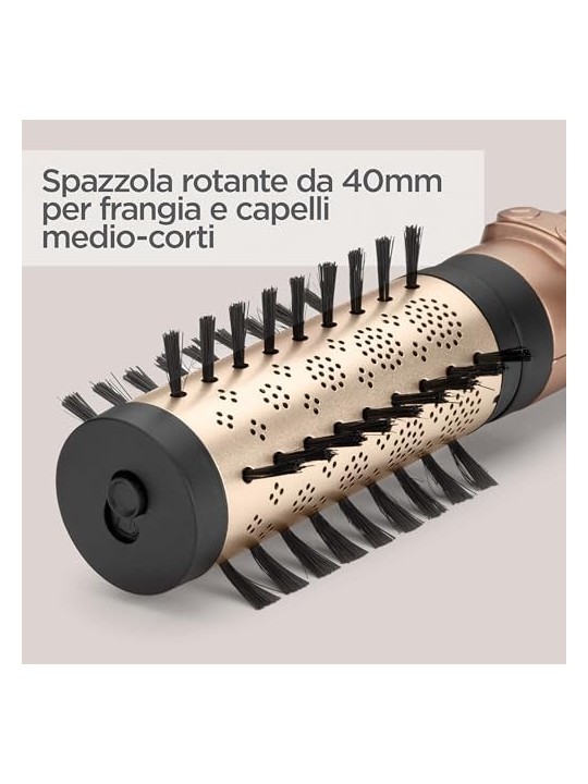 Babyliss SPIN BRUSH AS952E big hair dual 1 unit unisex