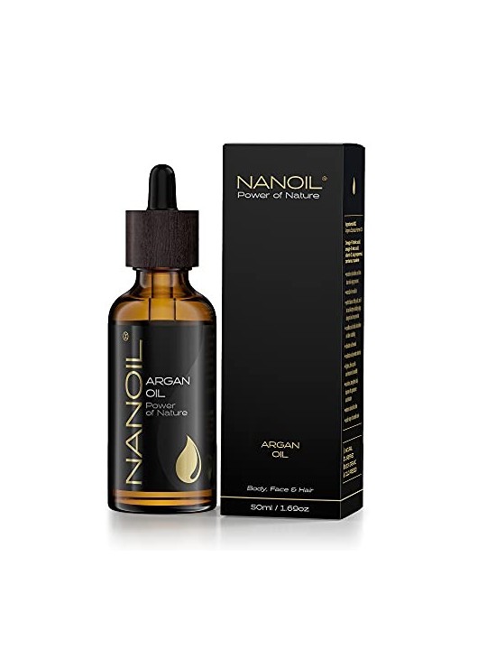 Nanoil Olio di Argan per capelli e corpo 50ml