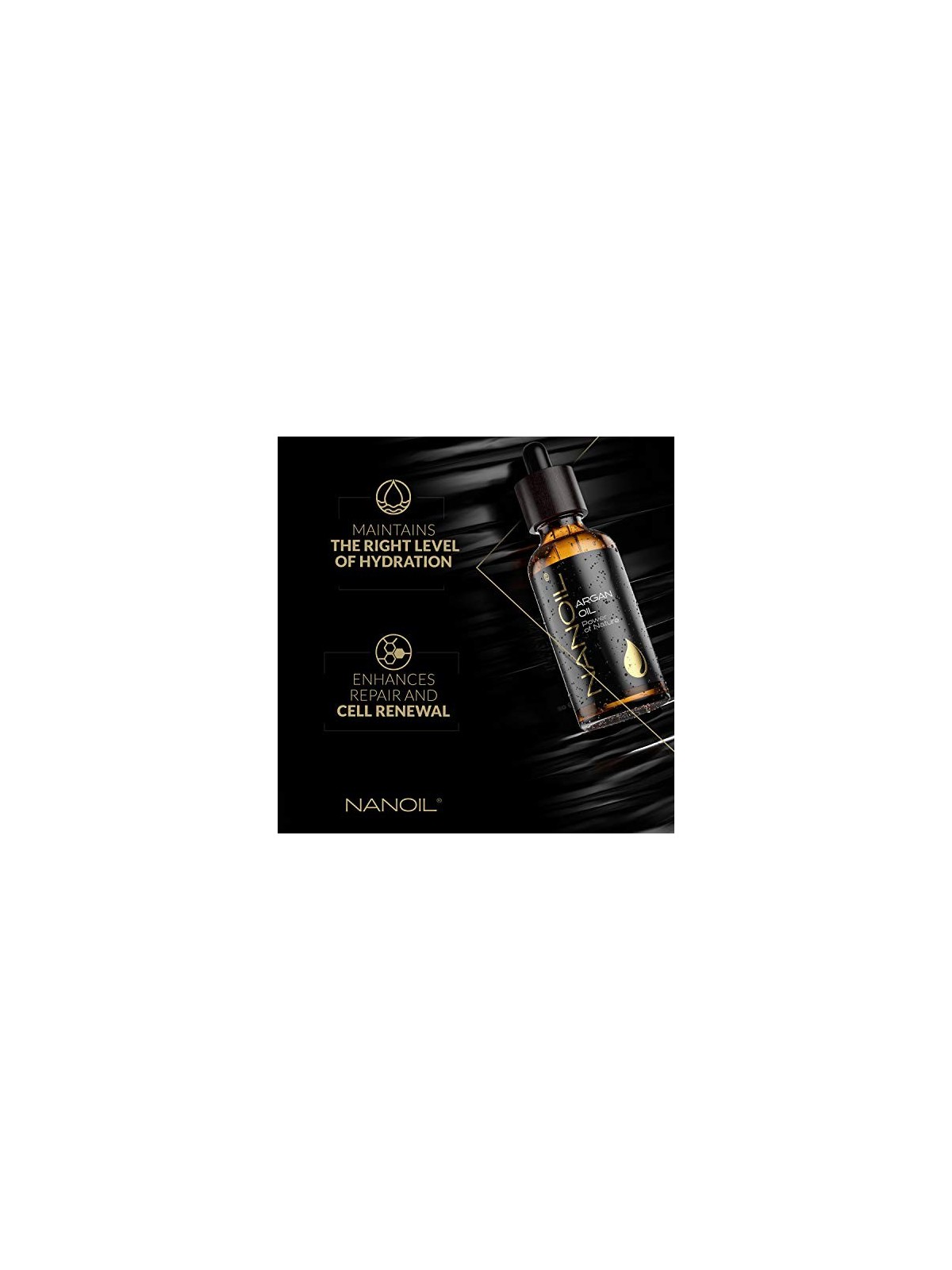 Nanoil Olio di Argan per capelli e corpo 50ml