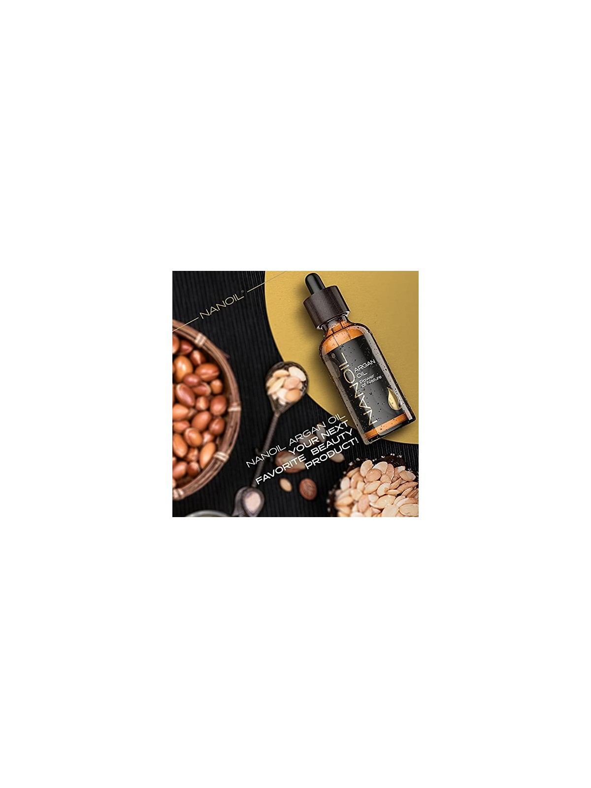 Nanoil Olio di Argan per capelli e corpo 50ml