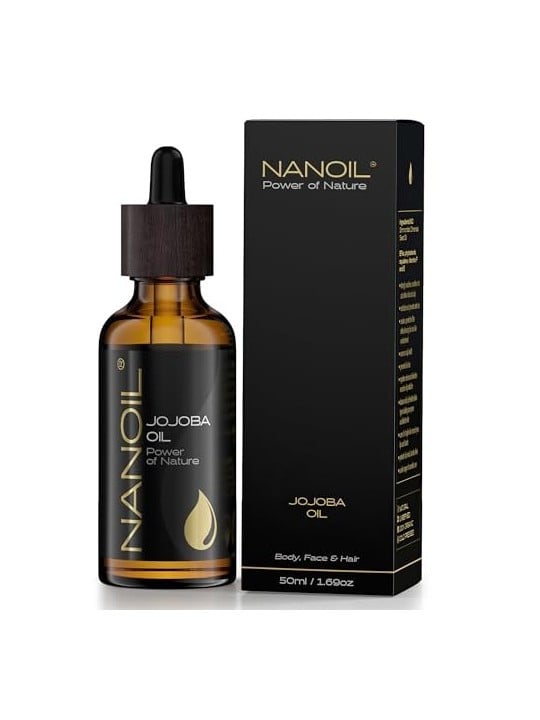 Nanoil Olio di Jojoba Olio per capelli donna 50ml
