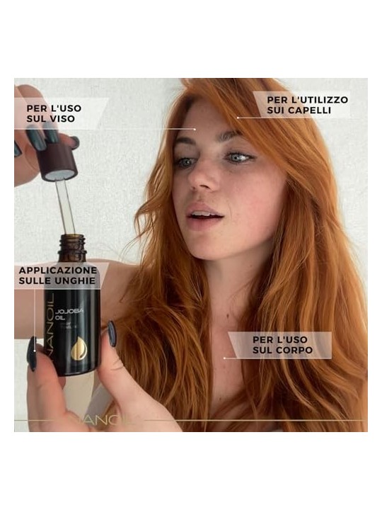 Nanoil Olio di Jojoba Olio per capelli donna 50ml