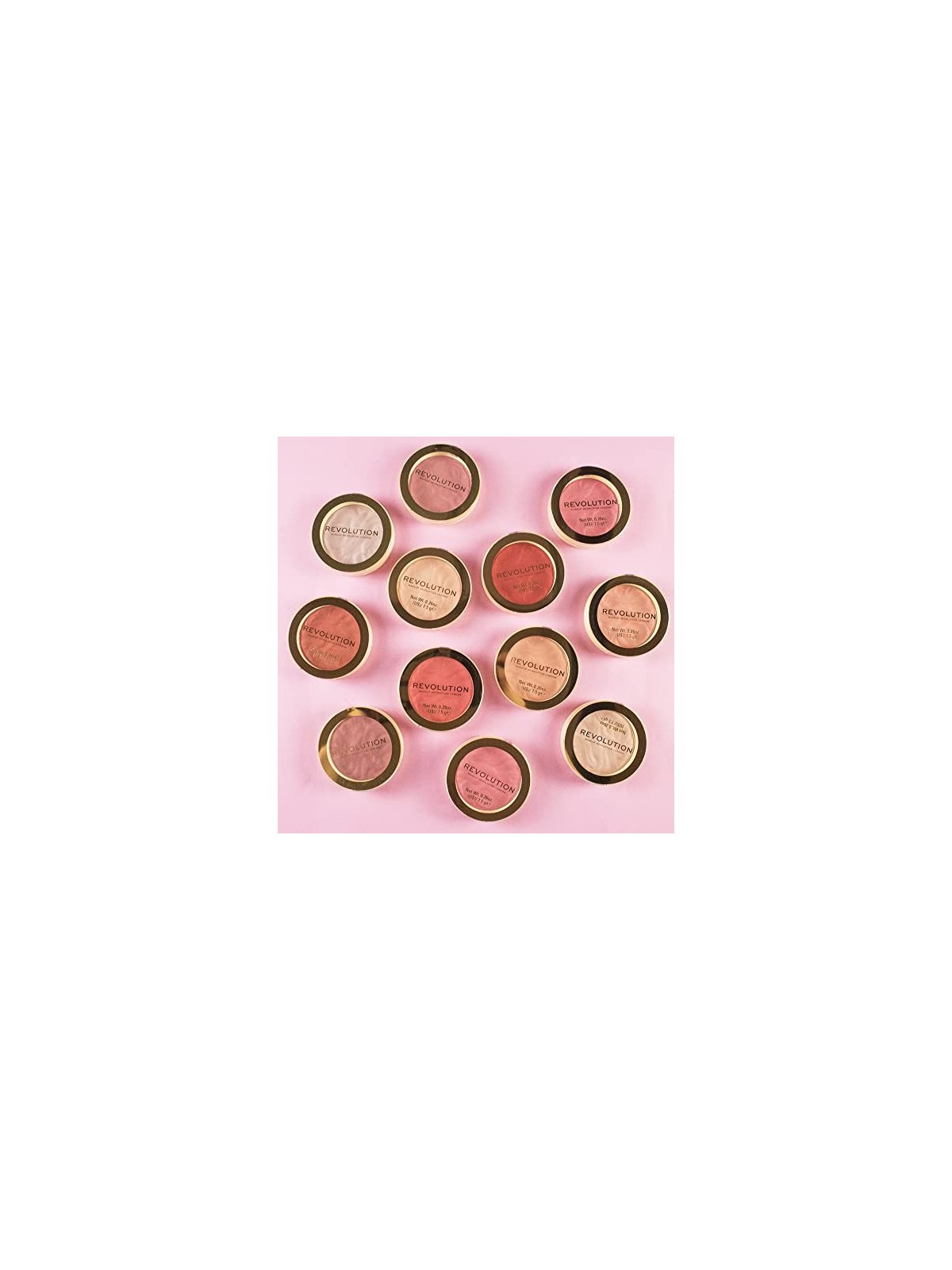 Revolution Make Up RELOADED fard rosa signora 75 gr donna