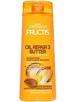 Shampoo GARNIER Fructis Oil Repair 3 al burro per capelli secchi 400ml