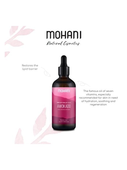 MOHANI Oli Preziosi olio di avocado 100ml