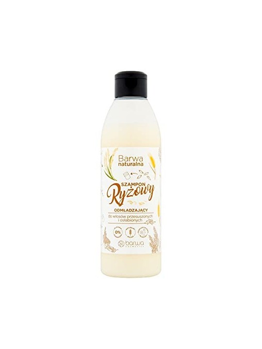 Shampoo al riso per capelli secchi e indeboliti 300ml