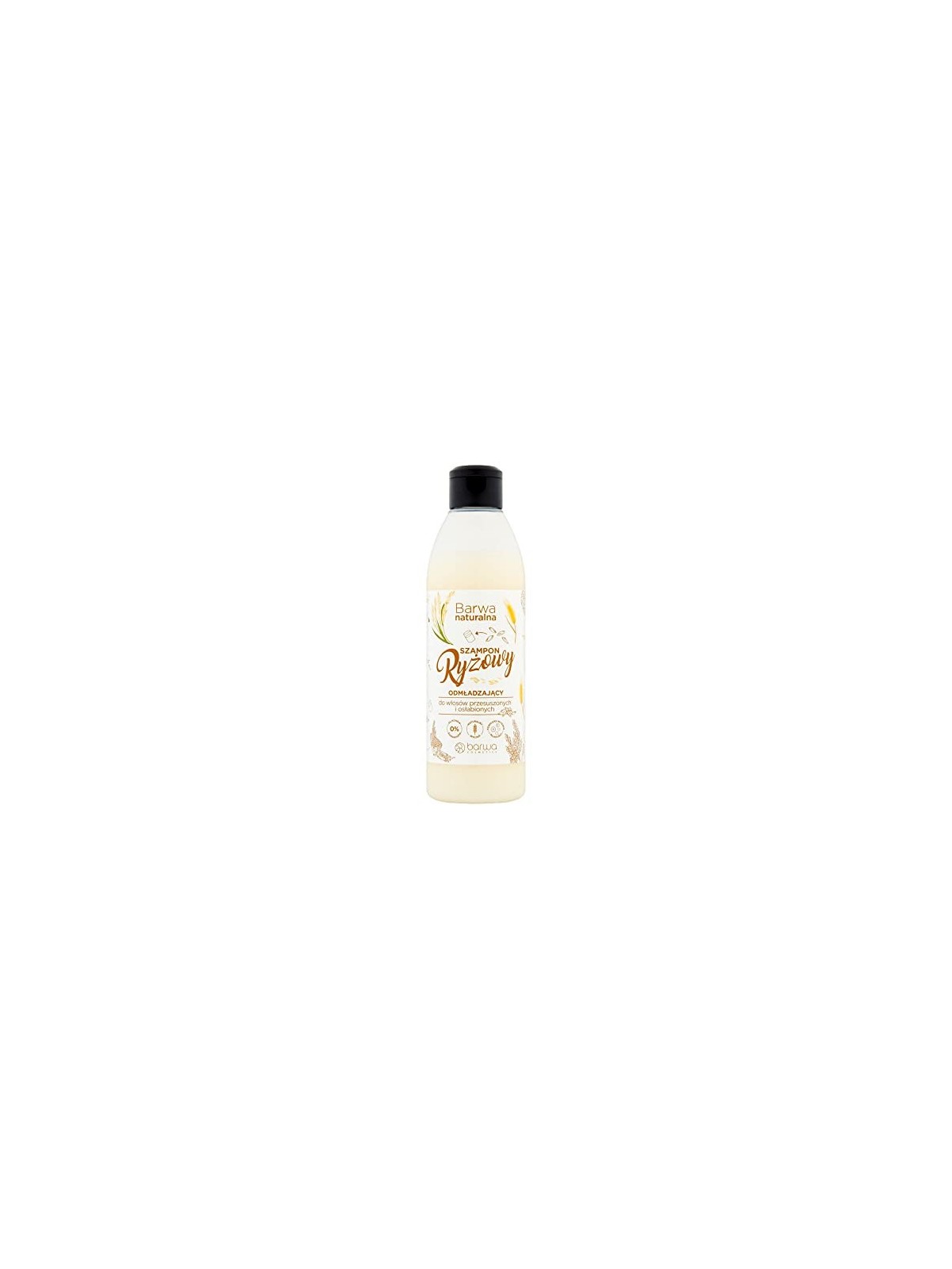 Shampoo al riso per capelli secchi e indeboliti 300ml