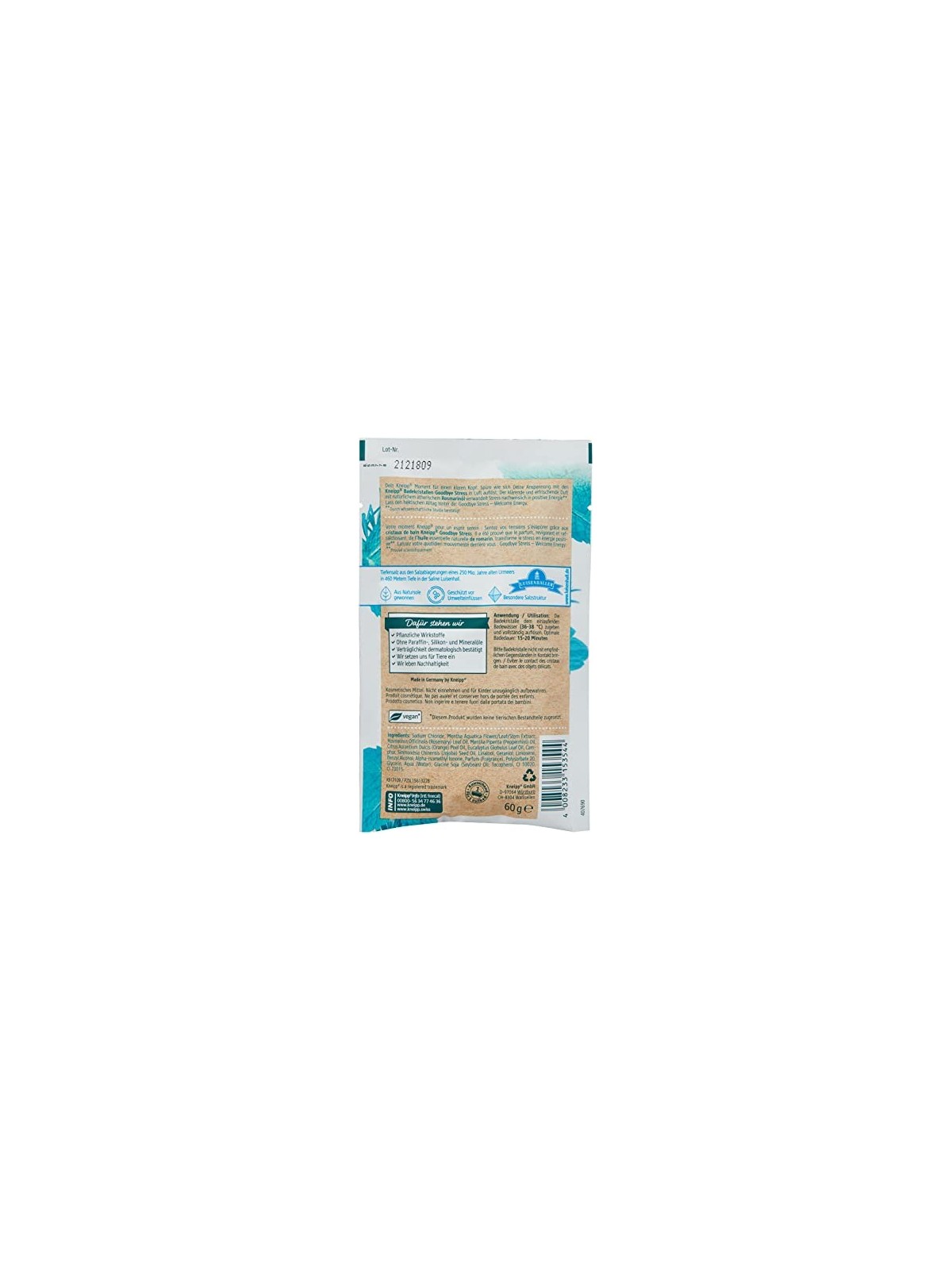 Kneipp Sale da bagno Addio stress 600g