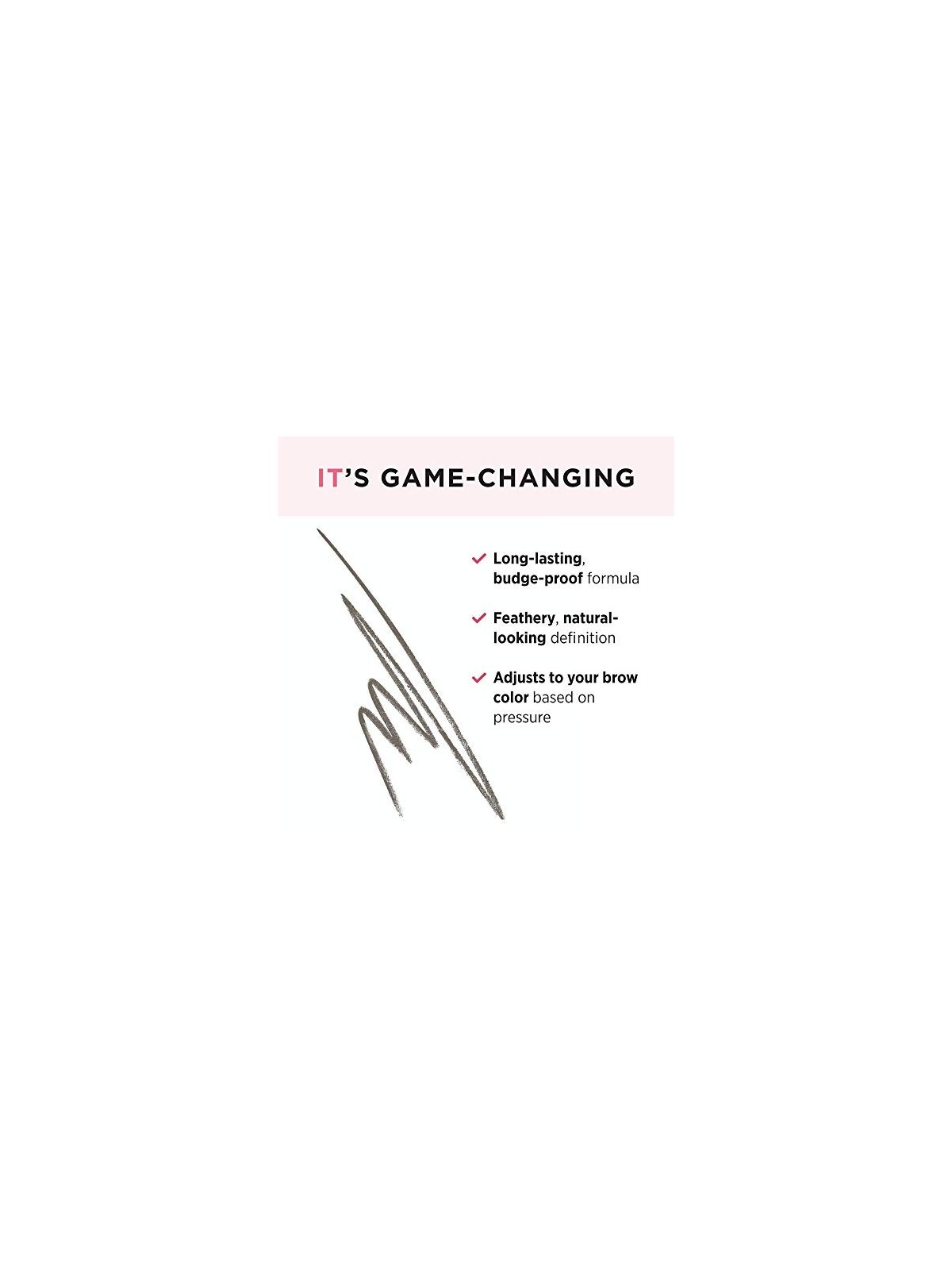 It Cosmetics BROW POWER MICRO matita per sopracciglia universale tuape unisex