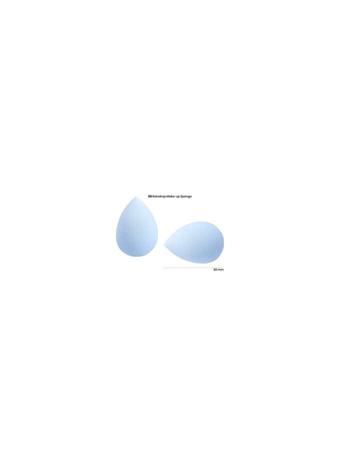 Spugna Raindrop Blu 1 unit unisex