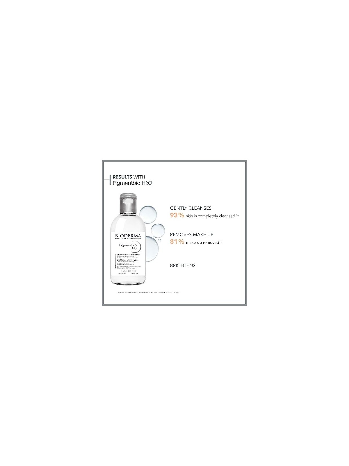 Pigmentbio H2O Brightening Micellar Water 250ml