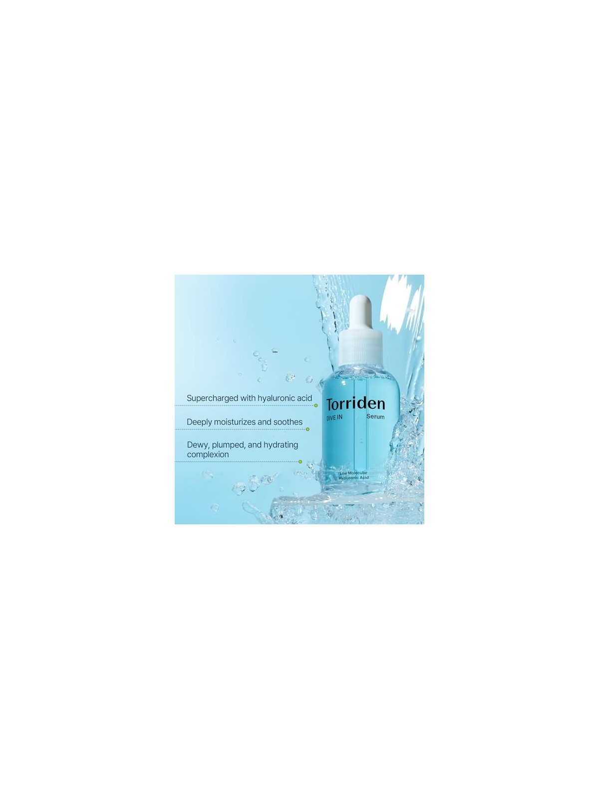 Torriden Dive In Low Molecular Hyaluronic Acid Serum 50ml Torriden www.essenzetotalstyle.com 
