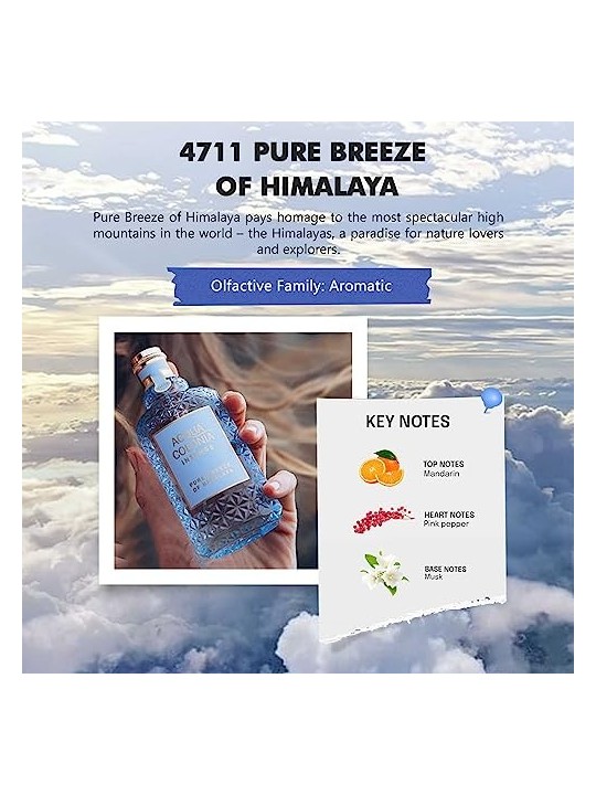 4711 ACQUA COLONIA INTENSE BREEZE PURA DELL'HIMALAYA 170ml unisex
