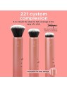 Pennello innovativo per copertura trucco personalizzata
