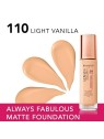Fondotinta Bourjois Always Fabulous 24H SPF20 110 Light Vanilla