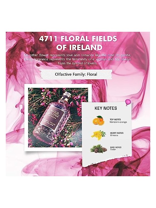 4711 Acqua Colonia Intense Edc Spray Floral Fields of Ireland 170ml 4711 www.essenzetotalstyle.com 