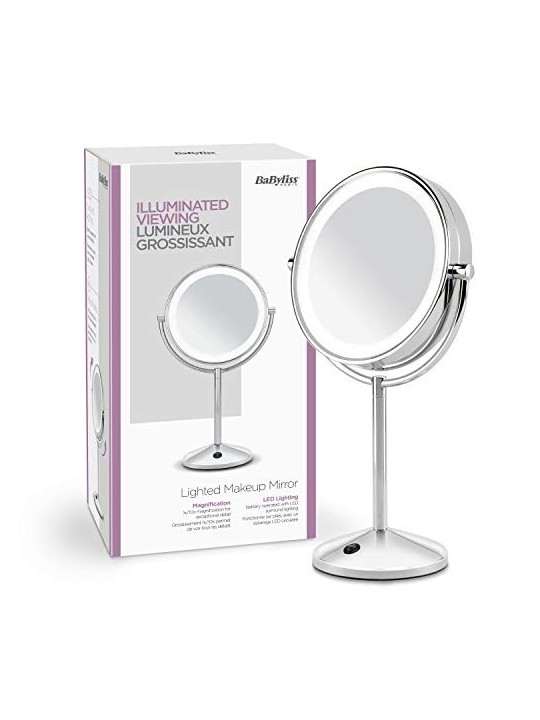Babyliss 9436E Specchio per trucco LED a due facce 1 unit unisex