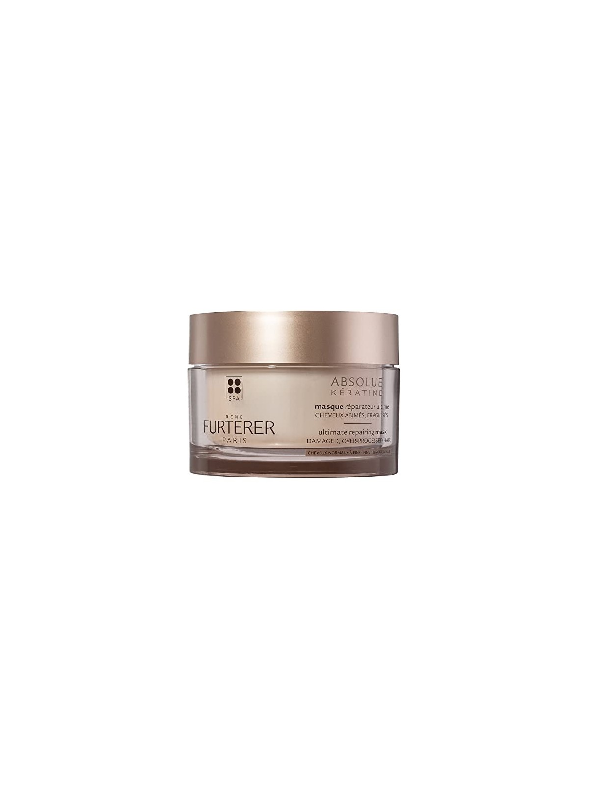Maschera rigenerante per capelli fini