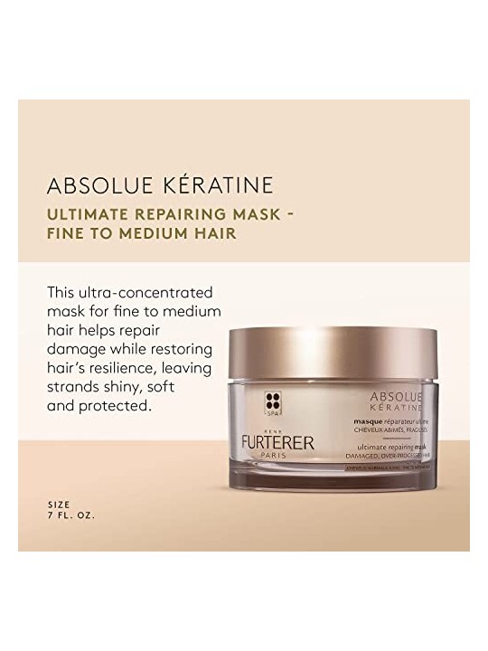 Maschera rigenerante per capelli fini