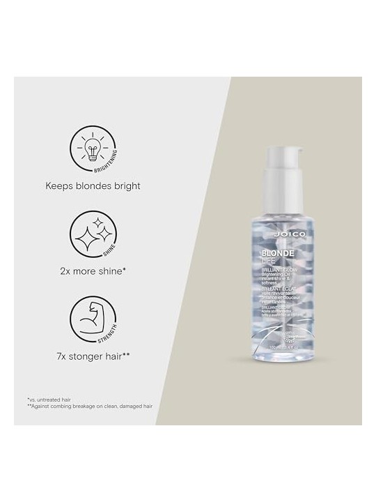Joico Blonde Life Brilliant Glow Brightening Oil 100ml