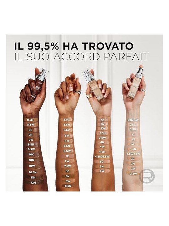 Fondotinta L'Orï¿½ï¿½al ACCORD PARFAIT 3N - beige cremoso donna