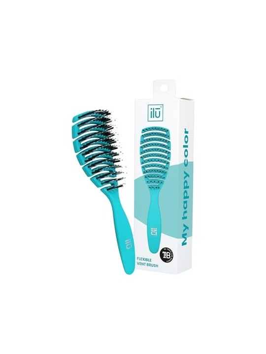Il SPAZZOLA FLESSIBILE VENT Oceano Blu 1 unit donna